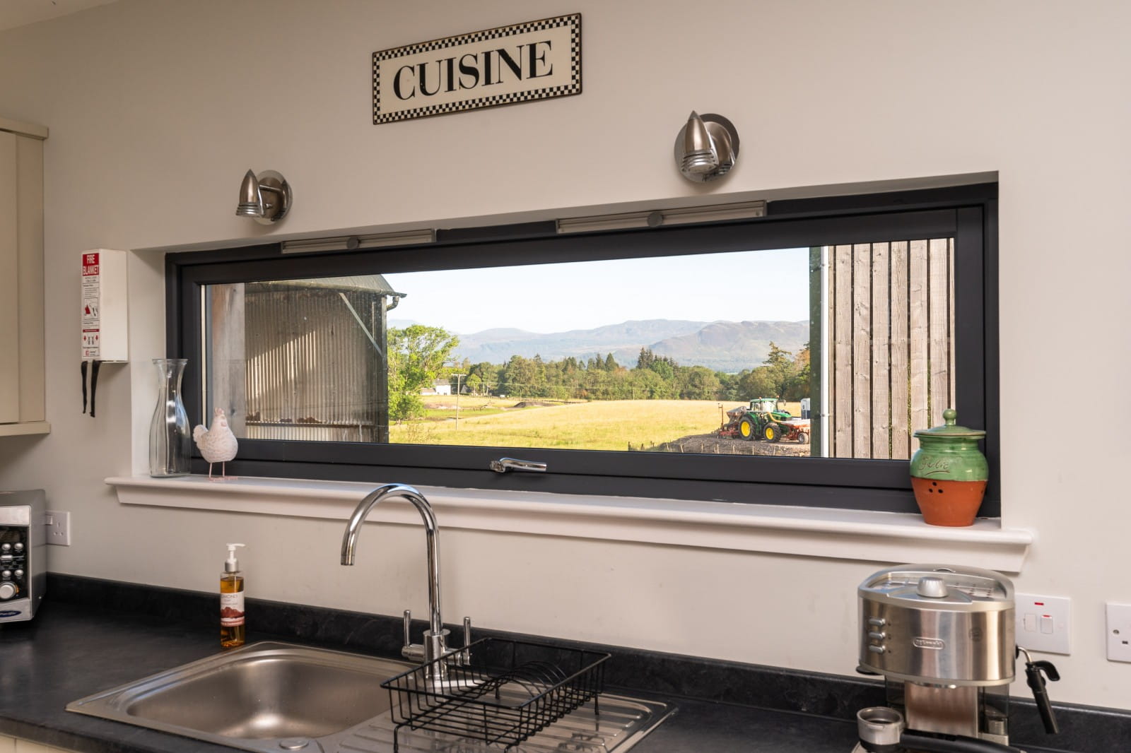 Conic Hill from the kitchen