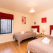 Ground floor accessible twin bedroom